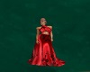 [MBR} red silk gown