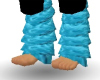 Blue Leg Warmers
