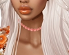 Orange Stone Set In Gold