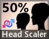 Head Scaler 50% F A