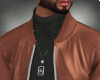 Brown Biker
