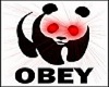 obey panda cuddle chair