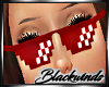 Red Pixel Glasses