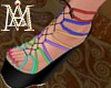 *Colourful Sandals