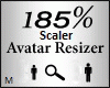 Avi Scaler 185% M/F