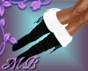 MB Black Suede Boot