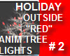 Outside TREE XMAS #2Red