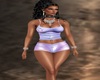 metalic lavender set