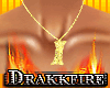 [DF] I gold necklace