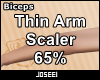 Thin Arm Scaler 65%