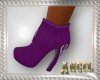 [AIB]Fringe Boot Purple