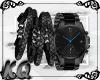Black+Blue WatchBracelet