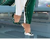 Jade Marbled Heels