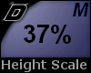 D► Scal Height *M* 37%