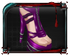 :P: PVC Heels [L Purple]