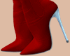 E* Red Elegant Boots