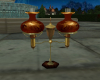 (S)Antique oil lamp