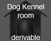 Dog kennel room