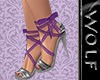 Chiffon Sandals Lavender