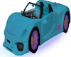 TEAL & PURPLE SPORTS CAR