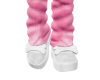 pinku bone shoes (set)