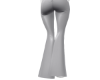 Leather flares White LLT