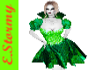 Green Haloween Dress