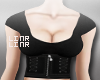 Ⓛ  Corset  Black