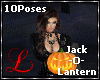 Jack-O-Lantern 10 Poses