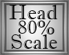 `BB` 80% Head Scale