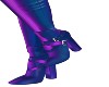 Purple Neon Boots