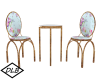 Table & 2 chairs; Spring