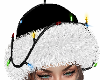 Black Xmas Hat W/Lights