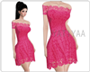 Yaa#PinkRoman Dress