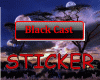  sticker Blackcast