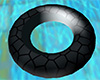 Black Swim Ring Tube