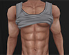 Gray Rolled Tank Top 2 M