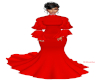 Red Distinct Gown