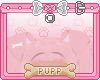 🐾 Pink Pup Ear Bone 2