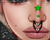 !S Star Face Green