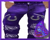 Purple Jeans W/Chaps