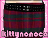 kn**cute skirt- red**