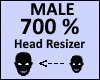 Head Scaler 700% Male