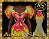 Feather Add on Shoulder