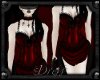 Dark Red Burlesque Dress