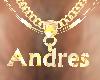 Collar Andres M  oro