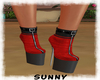 *SW*Red-Black Boots