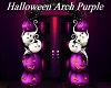 Halloween Arch Purple