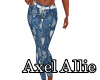 AA RL Blue Denim Heart