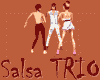 G♠Salsa TRIO dance-Two